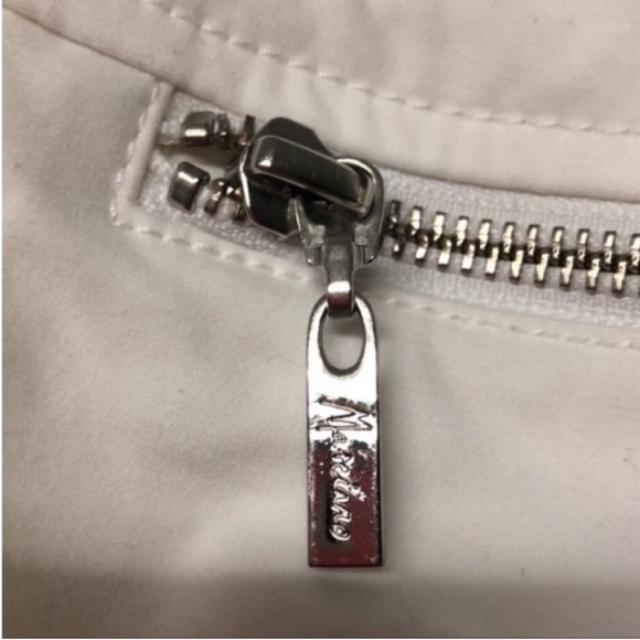 Guess By Marciano Fit N Flare Wide Leg White Pants - Picture 7 of 9